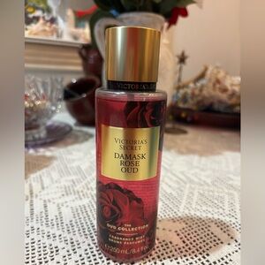 (Inventory 39) Victoria's Secret Damask Rose Oud Fragrance Mist - Red and Gold